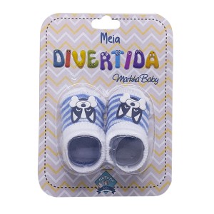 MEIA BEBÊ DIVERTIDA (BLISTER)