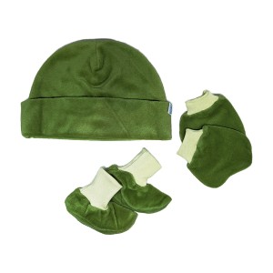 KIT LUVA/SAPATO/TOUCA PLUSH