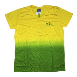 CAMISETA BRASIL JUVENIL FLAME REPLICA (VERDE/AMARELO)