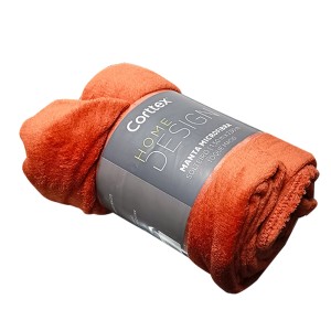 MANTA CORTTEX SOLTEIRO MICROFIBRA LISA HOME DESIGN - SORTIDO (AA)