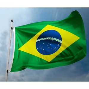 BANDEIRA DO BRASIL - 1,50 m x 0,90 cm - POLIESTER