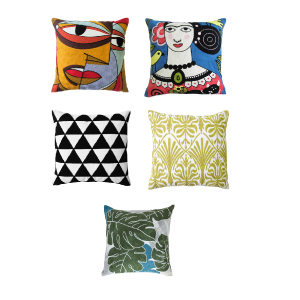 CAPA ALMOFADA BORD.BRASILEIRA