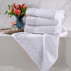 TOALHA BANHO COM RENDA MELODY (500G/M²) - BUETTNER