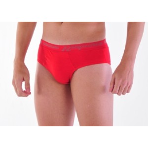 CUECA SLIP ADULTO C/3 CÓS PERS SORTIDO  (Campanha Ajudar é Amar - Doação)