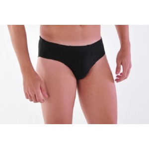 CUECA SLIP ADULTO C/3 SORTIDO - (Campanha Ajudar é Amar - Doação)