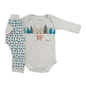 KIT BODY MANGA LONGA + MIJÃO MASCULINO (BLISTER)