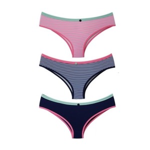 CALCINHA C/3 TEEN MICROF COLOR