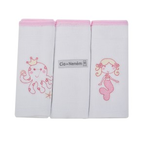 FRALDA PCT C/3 - CIA DO NENEM