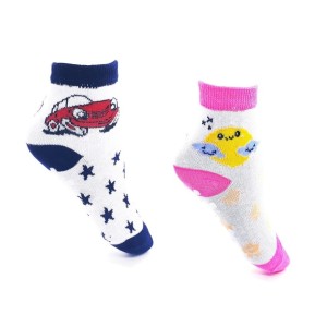 MEIA BEBÊ ANTIDERRAPANTE BOY/GIRL