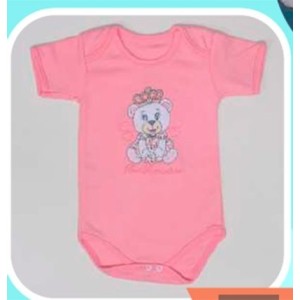 BODY MANGA CURTA C/3 FEMININO BORDADO