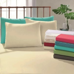 LENÇOL CASAL C/ELÁSTICO LISO VIVALDI