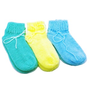 KIT SAPATINHO LÃ C/3  (Campanha Ajudar é Amar - Doação)