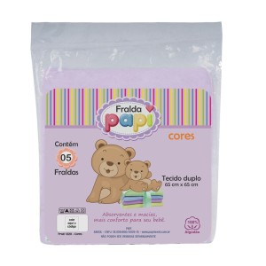 FRALDAS CORES C/5