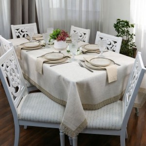 TOALHA DE MESA QUADRADA RENDARTE 8 LUGARES ARGIVAI