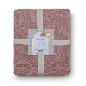 MANTA TRICOT GOLDEN 1,60m x 2,20m – APPEL