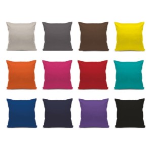 ALMOFADA CHEIA MICROFIBRA LISA