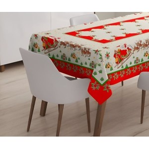 TOALHA MESA QUADRADA NATAL