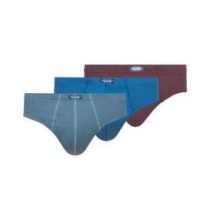 CUECA SLIP AD C/3 PC  ALGODÃO A-02