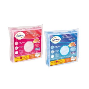 FRALDA PINTE E BORDE CREMER COLOR LUXO - PCT C/5 UNIDADES
