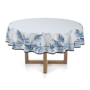 TOALHA MESA KARSTEN REDONDA 6 LUGARES - SEMPRE LIMPA