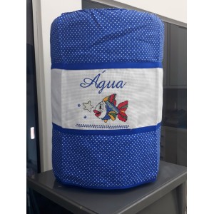 CAPA GALÃO ÁGUA XADREZ