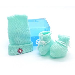 KIT LÃ SAPATO/TOUCA (Campanha Ajudar é Amar - Doação)