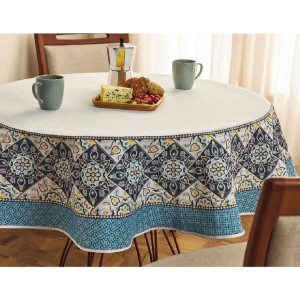 TOALHA MESA LEPPER REDONDA 4 LUG POP