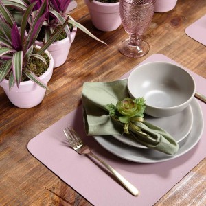 KIT GUARDANAPO C/4 LISO HOME COPA&CIA