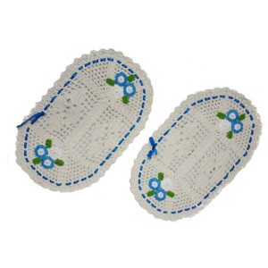 TAPETE C/2 MÉDIO BORDADO