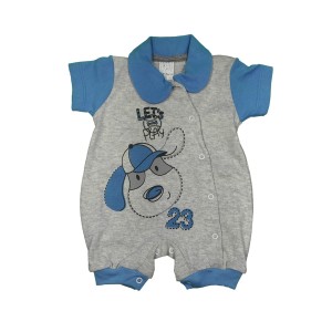 MACACÃO CURTO MASC ESTAMPADO PETUTINHA