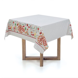 TOALHA MESA QUADRADA 4 LUGARES - DIA A DIA  KARSTEN