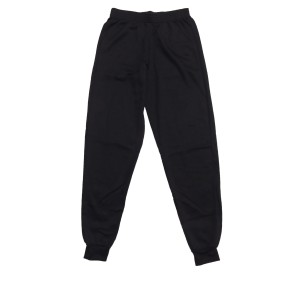 CALÇA ADULTO  MOLETOM LISO PRETO - (Campanha Ajudar é Amar - Doação)