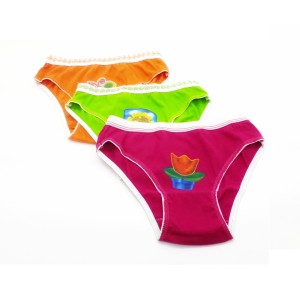 KIT C/3 CALCINHA INF COLORIDA